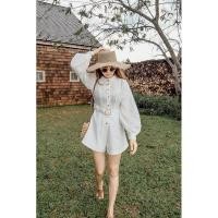 ราคา จั้มสูทขาสั้น ป้าย Bellita ไซส์ L สีขาว (8136291994)