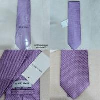 ราคา เนคไท GIORGIO ARMANI ใหม่ แท้100% สีม่วง สวยหรู Silk 100% (42655360601)