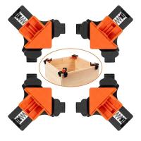 ราคา ชุดที่หนีบไม้เร็ว 4 ชิ้น, ที่หนีบไม้, ปากกาจับชิ้นงานมุมขวา, ที่หนีบ 90 องศา, ที่หนีบมุมขวารูปตัว ที (40605933934)