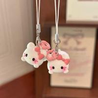 ราคา คิตตี้แมวโทรศัพท์โซ่ สายคล้องโทรศัพท์มือถือ พวงกุญแจี้ห้อยโทรศัพท์รูปแมวนอน จี้ห้อยโทรศัพท์ลายการ์ตูนน่ารัก สไตล์สาวหวาน (42511152215)