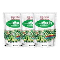 ราคา (แพ็ค3) Greennut Crispy Green Peas กรีนนัท ถั่วลันเตาอบกรอบ รสมาตรฐาน 70 กรัม (4334561429)