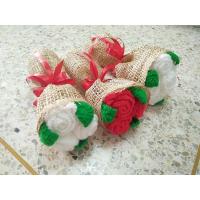 ราคา SSช่อดอกไม้ไหมพรม (3 ดอก) ช่อจิ๋ว (6971775158)