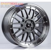 ราคา ล้อแม็กซ์ เบา LMR 4รู100 สีเทาขอบเงา 7.5-17นื้ว ET35 [20748] (24702449841)