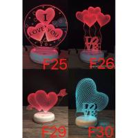 ราคา โคมไฟ3D วาเลนไทน์ (1901996882)