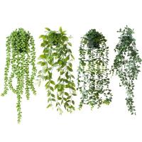 ราคา ต้นไม้ปลอมแบบแขวนผนัง สีเขียวสดใส สำหรับตกแต่งบ้านและโรงแรม (43320411952)