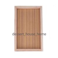 ราคา ถาดไม้ใส่ของ ไสตล์ญี่ปุ่น ถาดไม้เอนกประสงค์ตกแต่ง ถาดเก็บเงิน (6312017993)