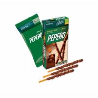 ราคา Pepero ขนมเกาหลี almond (กล่องสีเขียว) ป๊อกกี้เกาหลี (6032044415)