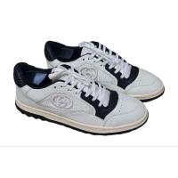 ราคา รองเท้ามือสอง Gucci MAC80 Sneaker Off White Black , size 27cm (28529728645)