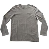ราคา Mc Biker Series เสื้อยืดสีเทา คอกลม แขนยาว (22817766570)