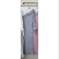 ราคา เดรสยาวออกงาน ปาดไหล่ สีเทา (6910502492)