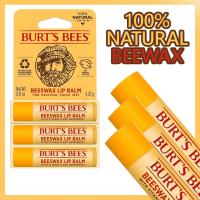 ราคา Burts Bees Beeswax Lip Balm 4.25g 3-Pack with Vitamin E & Peppermint – Natural Origin 100% (27740331469)