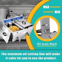 ราคา หม้อทอดอาหาร 2อ่างคู่ 16ลิตร หม้อทอดไฟฟ้า (43908836965)