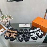 ราคา รองเท้าแตะหญิง 2024 สไตล์ Hermes พิมพ์ Star แบบVelcro หนานุ่มสำหรับฤดูร้อน สวมใส่ง่ายทุกโอกาส (42971662913)