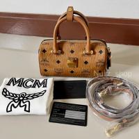 ราคา MCM Essential Boston Mini แท้ 100% มือ 2 (14471985555)