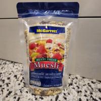 ราคา มูสลีผสมผลไม้ (วัตถุดิบนำเข้าจากเยอรมัน) ตราแม็กกาแรต 500ก Multi Fruit German Muesli (McGarrett) 500g (27757388301)