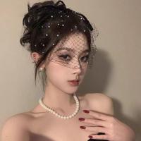 ราคา ที่คาดผมผ้าคลุมหน้าเจ้าสาวฝรั่งเศสกุทัณฑ์ตาข่ายผ้ากอซผมปกใบหน้าตาข่ายผ้ากอซพรีเมี่ยม ชม. หูฟัง อุปกรณ์ประกอบฉากภาพฮาโลวีน251011ฟางฟางผ้าคลุมหน้าเจ้าสาวที่คาดผมโบว์ตาข่ายคลุมผม20251011 (44023636929)