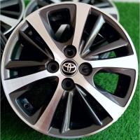 ราคา แม็กแท้ TOYOTA % ขอบ15*5.5 4/100 OFF45 CB54 Altis2006, Ae, Yaris, Vios, Ativ สเปคแท้ตรงรุ่น100% ราคาต่อ 4 ล้อ (6979698908)