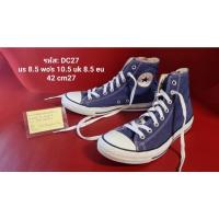 ราคา ❌หมด❌Concerse หุ้มข้อสีกรม 42 รองเท้ามือสองของแท้ สภาพดี ชาย-หญิง รหัส DC27 (12756870829)