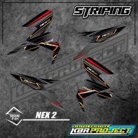ราคา NEX สติ๊กเกอร์สตริป NEX 2 HONDA สติ๊กเกอร์มอเตอร์ไซค์ variation Racing F-01 TRANSPARENT HOLOGRAM (40822975887)