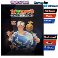 ราคา Worms Clan Wars เกม PC Game คอมพิวเตอร์ USB เสียบเล่นได้เลย (24285319770)