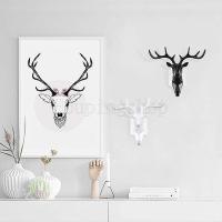 ราคา ตะขอแขวนติดผนัง รูปหัวกวาง สไตล์วินเทจ สําหรับแขวนตกแต่งผนัง (23468234714)
