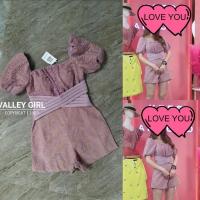 ราคา จั๊มสูทขาสั้น งานป้าย Valley girl sizeS ***มือ1ป้ายห้อย (12110364845)