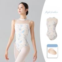 ราคา ชุดบอดี้สูทพิมพ์ลายบัลเล่ต์แขนกุด สำหรับออกกำลังกาย (44109612035)