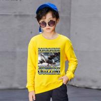 ราคา J-1387-O เสื้อแขนยาวสเวตเตอร์เด็ก สีสวยลายสกรีน BOMBOMBINI GUZZINI น่ารัก ผ้าไม่หนาใส่ได้ทุกวัน (26491585283)