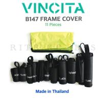 ราคา Vincita B147 ชุดหุ้มเฟรมจักรยาน 11 ชิ้น กันกระแทก สำหรับเดินทาง ( Frame Cover ) (18089609401)