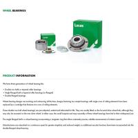 ราคา Lucas ลูกปืนล้อหน้า ABS CIVIC 1.8 FC ปี16-21 (1 ตลับ) / LBB038S (19192244175)