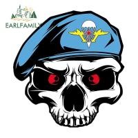 ราคา EARLFAMILY 13 ซม.x 12.4 ซม.Skull สติกเกอร์รถปฏิบัติอารมณ์ขัน Occlusion Scratch VAN กระจกมองหลังไฟฟ้า-จักรยานกระเป๋าเดินทางไวนิล Decal กราฟิก (42216567700)