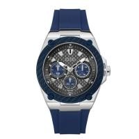 ราคา GUESS LEGACY BLUE DIAL BLUE SILICONE MEN'S WATCH W1049G1 (27727050925)