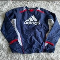 ราคา เสื้อกีฬาผ้าร่มแขนยาวสีกรม adidas ป้ายติดไซส์ M ของแท้ 100% (24746212325)