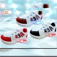 ราคา มาใหม่พร้อมส่งในไทย#รองเท้าผ้าใบเด็ก #รองเท้าเด็กมีไฟทรงสวยทนทานงานดี Size21-30ราคาถูกสุดๆ199.-บาท (26051543116)