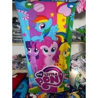 ราคา ผ้าขนหนูอาบน้ําตัวการ์ตูนที่ขายดีที่สุดสําหรับเด็กขนาด 70x140 My Little Pony (41164622649)