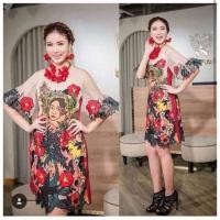 ราคา เดรสปักลายเงาะ kloset size L-xl (2938896589)