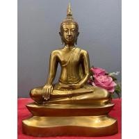 ราคา พระอู่ทอง เนื้อทองเหลือง หน้าตัก 9 นิ้ว (24772452872)