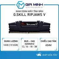 ราคา RAM DDR4 Gskill RIPJAWS V 16GB Bus 3200MHz CL16 - สีดํา - เดสก์ท็อป - 3 ปี (40913524513)