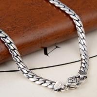 ราคา พรีออเดอร์ เงินแท้ 925 Seiko นำเข้าจากอิตาลี งานแฮนเมด สร้อยกระดูกงู วินเทจ เก่าสดใส ชาย หญิง สายโซ (29322696782)