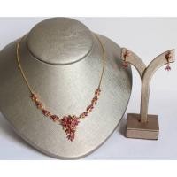 ราคา ชุดสร้อยคอพร้อมต่างหูทับทิมสยาม (1191513597)