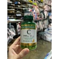 ราคา วิตามินซี Nature’s Bounty C 1000mg with rosehip 100caplets (28967227393)