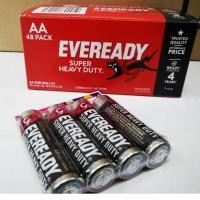 ราคา ยกกล่อง-ถ่าน AA - EVEREADY Super Heavy Duty Carbon Zinc ถ่าน ไซส์ AA 1.5V แพ็ค 4 ก้อน R6 แท้ศูนย์-ถ่านตราแมว 9 ชีวิต (24070785589)