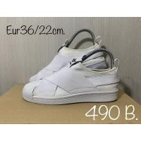 ราคา รองเท้าAdidas Superstar Slip-Onมิอสองแบรนด์แท้ (4349846230)