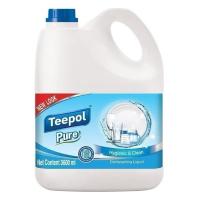 ราคา Teepol ทีโพล์ น้ำยาล้างจาน ทีโพล์ เพียว ขนาด 3600 ml. (44208493234)