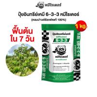 ราคา ฟื้นต้นใน 7 วัน หมีไรเดอร์ ปุ๋ยอินทรีย์เคมี 6-3-3 ขนาดทดลอง 1kg. (43309206353)