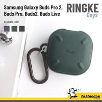 ราคา Ringke Onyx เคสสำหรับ Samsung Galaxy Buds 2 Pro, Buds FE, Buds 2, Buds Pro และ Galaxy Buds Live (28723934854)