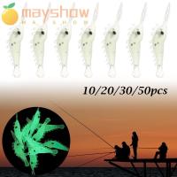ราคา กุ้งเหยื่อปลอมนุ่ม 3 เซนติเมตร สำหรับตกปลา ทำจากซิลิโคน มีตะขอ พร้อมขายเป็นชุด (28891129571)