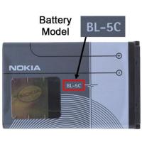 ราคา bl-5c แบตNokia C2-01 5130 6230i N72 N70 5130 2610 6267 7610 1020mAh (7862909220)