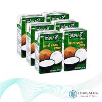 ราคา กะทิ หัวกะทิ 100% ตรา อร่อยดี 250 มล. x 6กล่อง (7231893571)