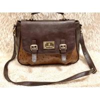 ราคา กระเป๋าหนัง มือสอง แบรนด์ VINCIS BENCH สภาพสวย มีช่องใส่ของช่องใหญ่ 1 ช่อง ภายในสะอาด (28904822316)